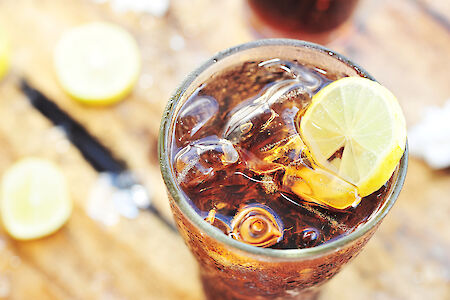 Cafeïne in frisdrank en energiedrank