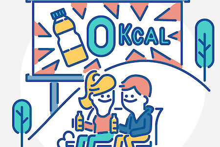 Bewuster kiezen voor minder of geen calorieën drankjes